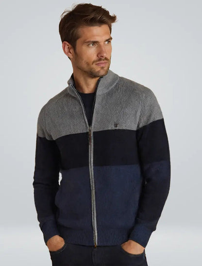 Men's Sweater Patchwork Design