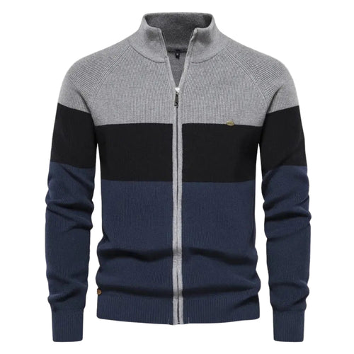 Men's Sweater Patchwork Design