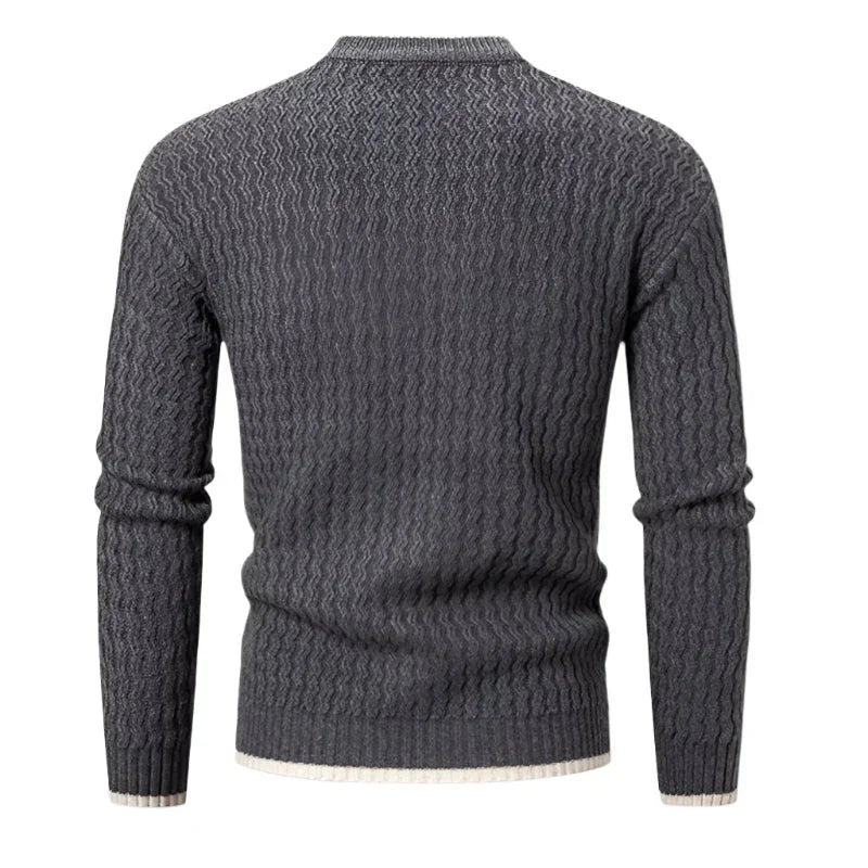 Men's Sweater Round Neck Stylish for Casual and Smart-Casual Outfits