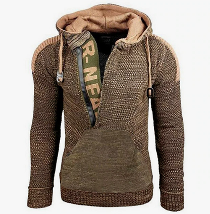 Men's Sweater Vintage Warm Knitted Acrylic