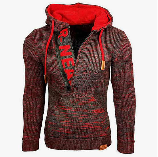 Men's Sweater Vintage Warm Knitted Acrylic