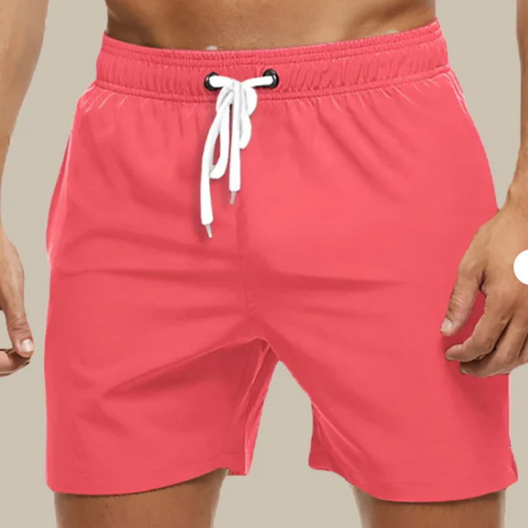 Men's Swim Short Fast-Drying for Active Days with Adjustable Waistband