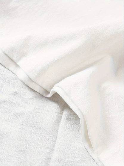 Men's T-shirt High Collar Elegant Cotton Comfortable