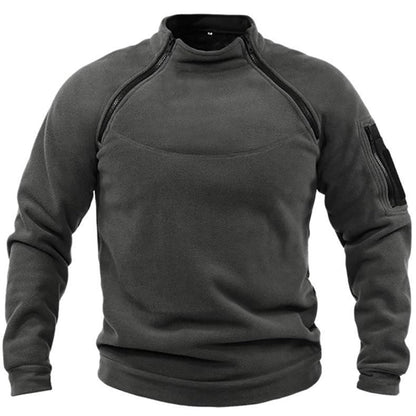 Men's Tactical Outdoor Vest With Fleece Lining