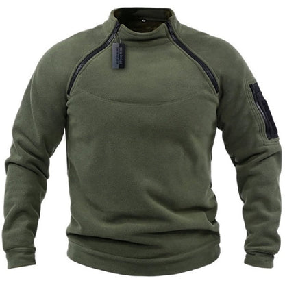 Men's Tactical Outdoor Vest With Fleece Lining