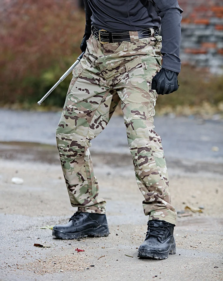 Men's Tactical Waterproof Combat Pants for All Areas
