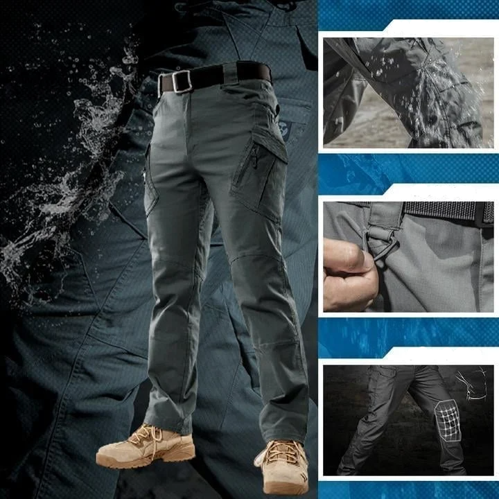 Men's Tactical Waterproof Combat Pants for All Areas