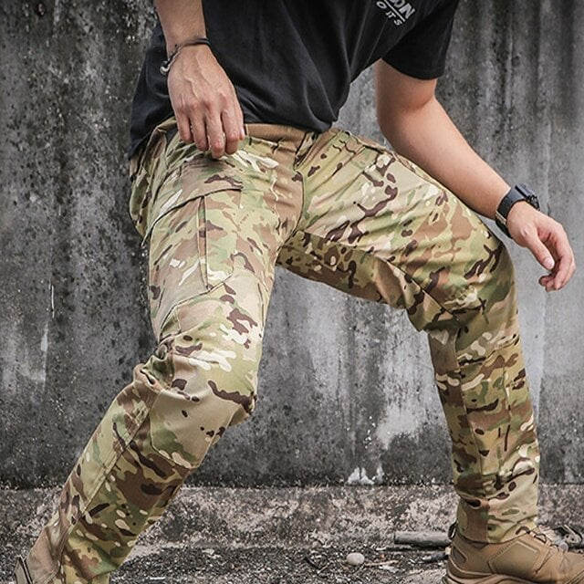 Men's Tactical Waterproof Combat Pants for All Areas