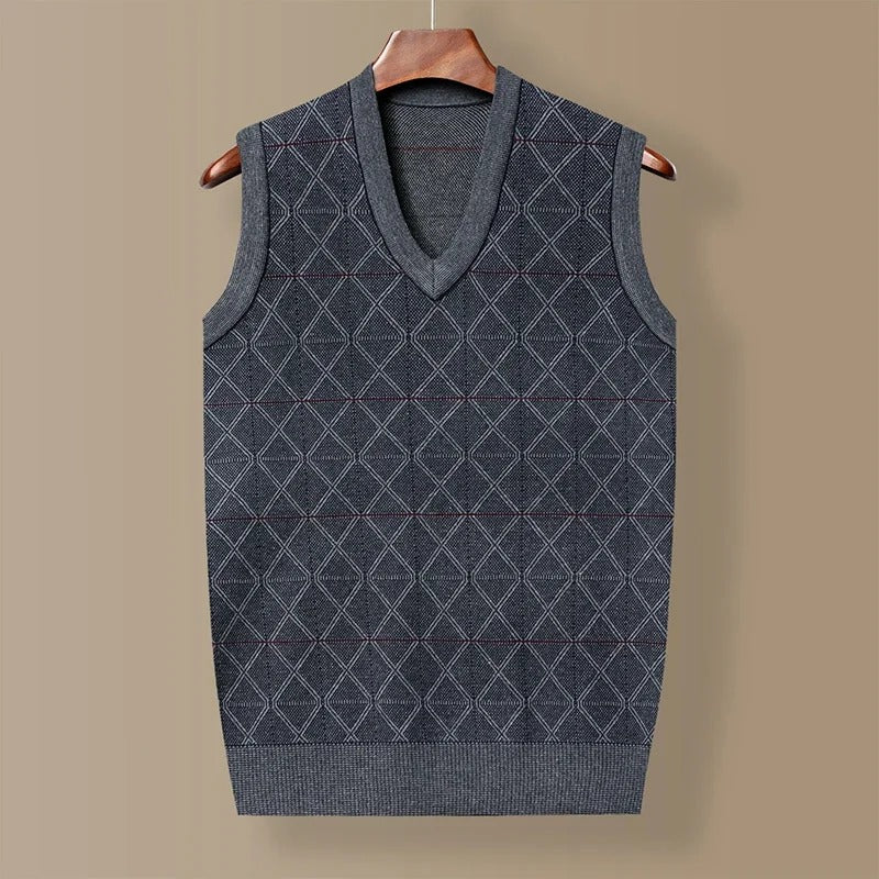 Men's Tank Top Knitted Style Soft