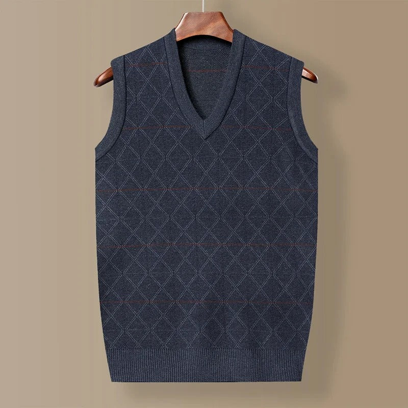 Men's Tank Top Knitted Style Soft