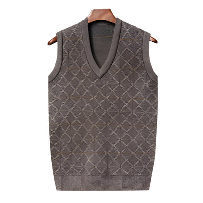 Men's Tank Top Knitted Style Soft