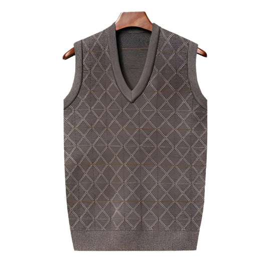 Men's Tank Top Knitted Style Soft