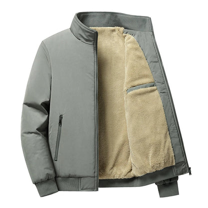 Men's Thick Fleece Jacket Casual Comfort