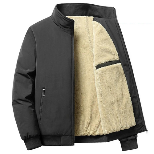 Men's Thick Fleece Jacket Casual Comfort