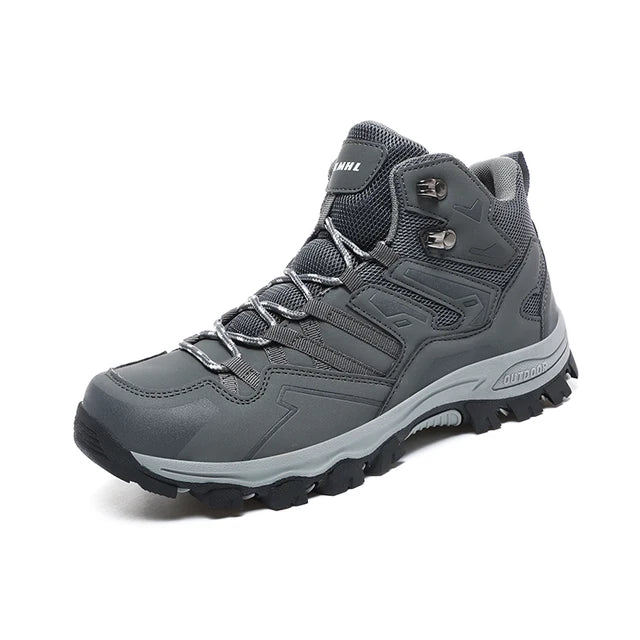 Men's Trekking Boots Waterproof With Enhanced Grip