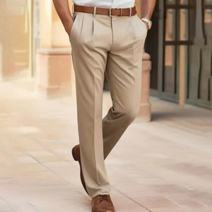 Men's Trousers Casual Breathable Material for Comfort and Style