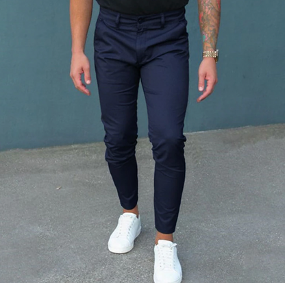 Men's Trousers Stylish Cotton Modern Fit