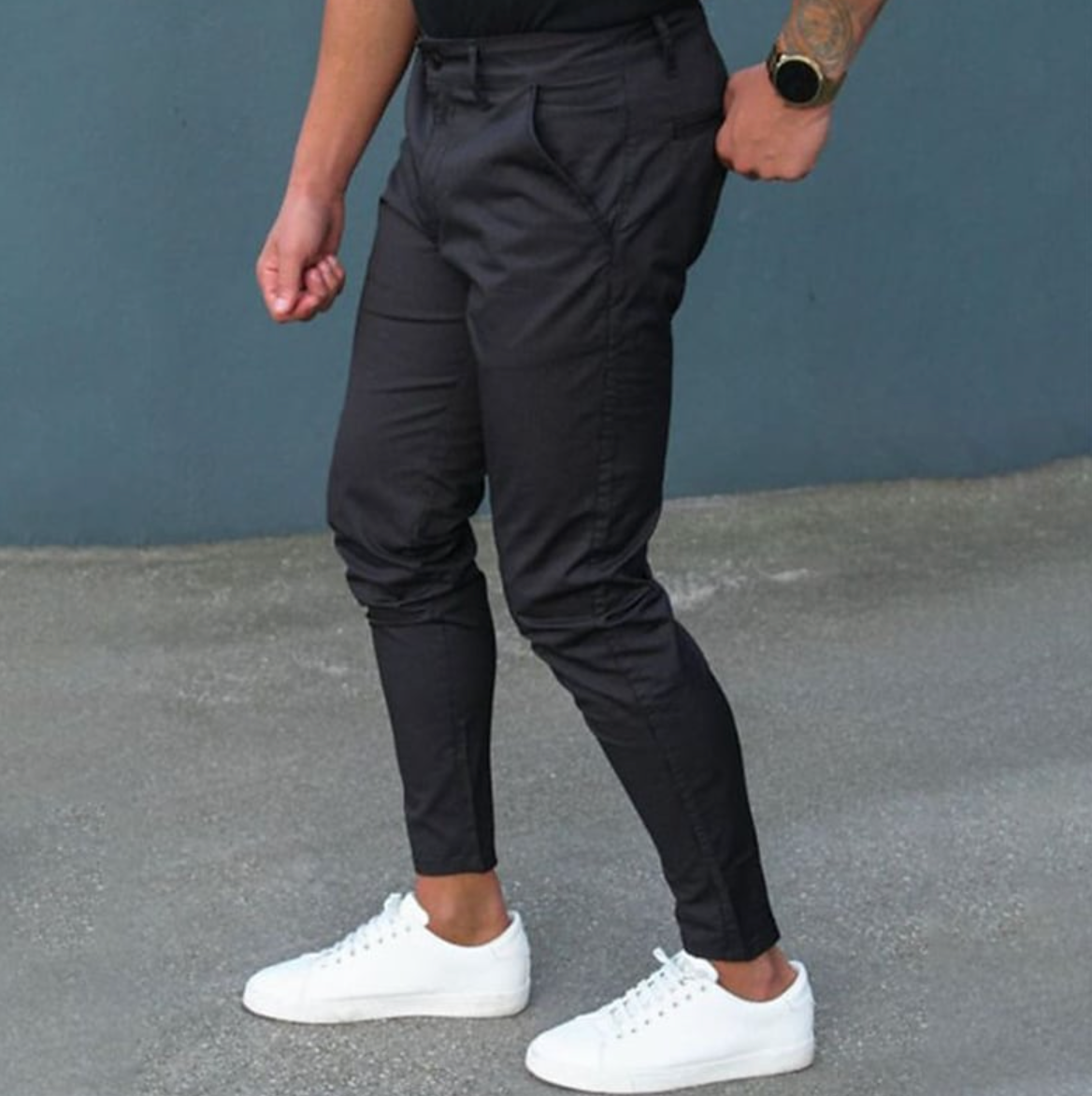 Men's Trousers Stylish Cotton Modern Fit