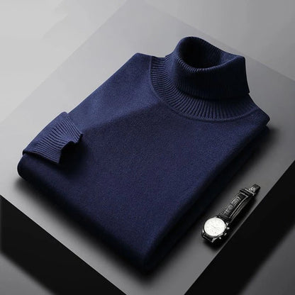 Men's Turtleneck Classic Stylish Cotton Blend