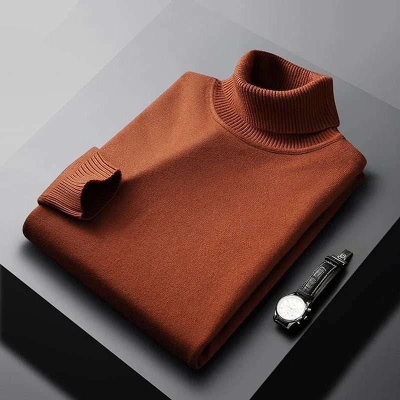 Men's Turtleneck Classic Stylish Cotton Blend