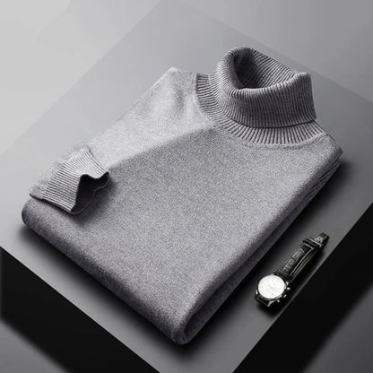 Men's Turtleneck Classic Stylish Cotton Blend