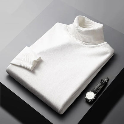 Men's Turtleneck Classic Stylish Cotton Blend