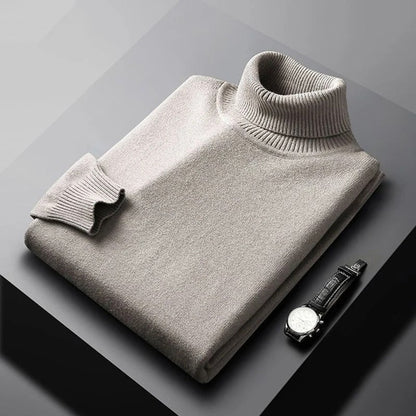 Men's Turtleneck Classic Stylish Cotton Blend
