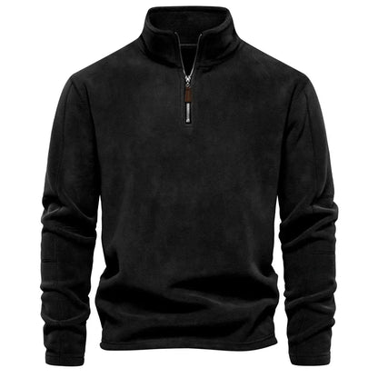 Men's Turtleneck Fleece With High Neck For Cold Days