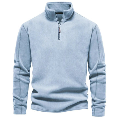 Men's Turtleneck Fleece With High Neck For Cold Days