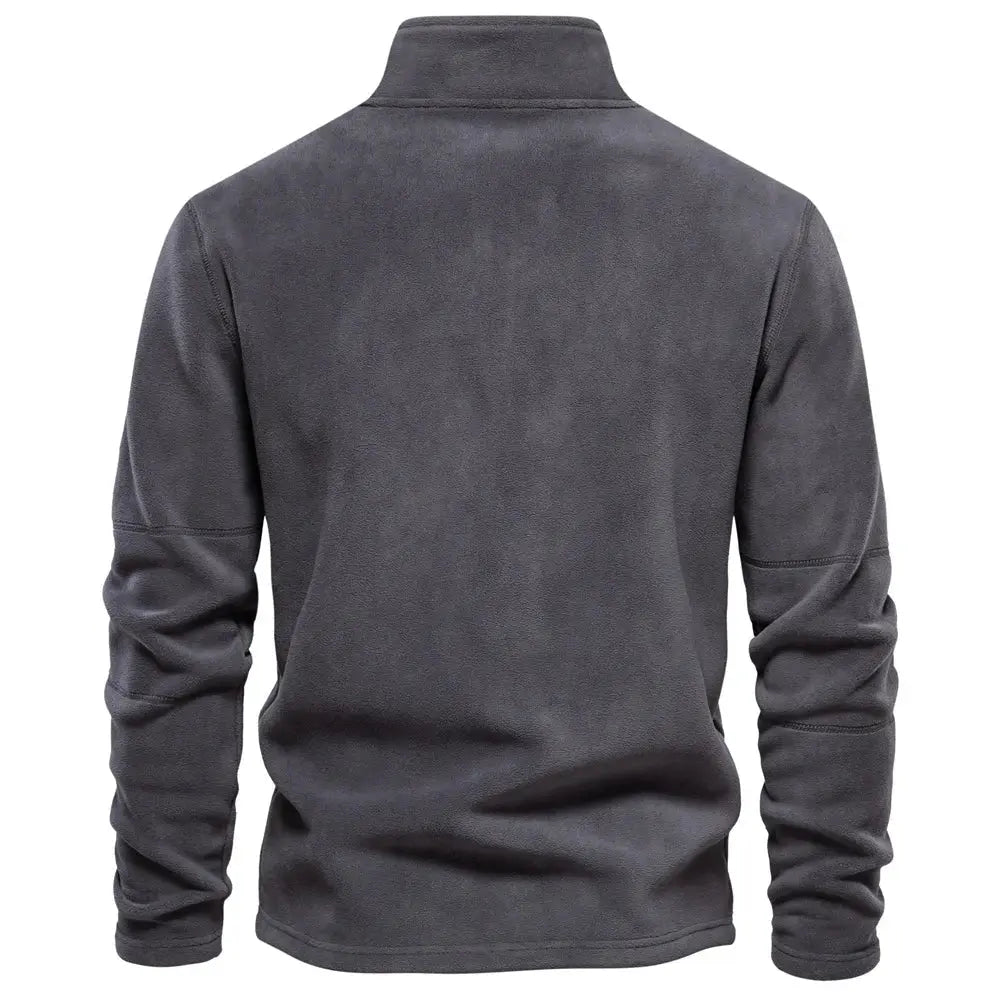 Men's Turtleneck Fleece With High Neck For Cold Days