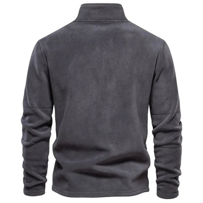 Men's Turtleneck Fleece With High Neck For Cold Days
