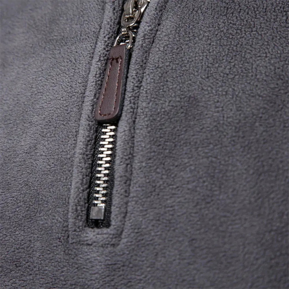 Men's Turtleneck Fleece With High Neck For Cold Days