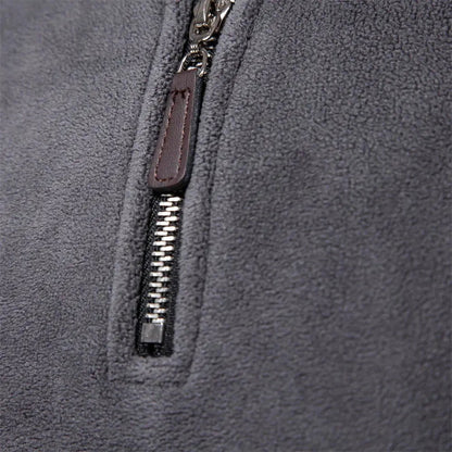 Men's Turtleneck Fleece With High Neck For Cold Days