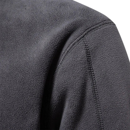 Men's Turtleneck Fleece With High Neck For Cold Days
