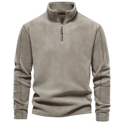 Men's Turtleneck Fleece With High Neck For Cold Days