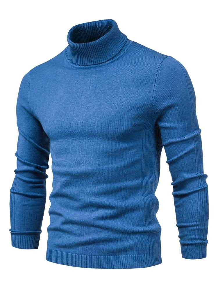 Men's Turtleneck Modern Slim-Fit