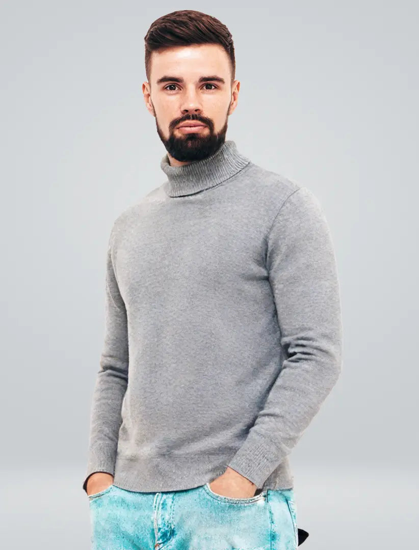 Men's Turtleneck Sweater Classic