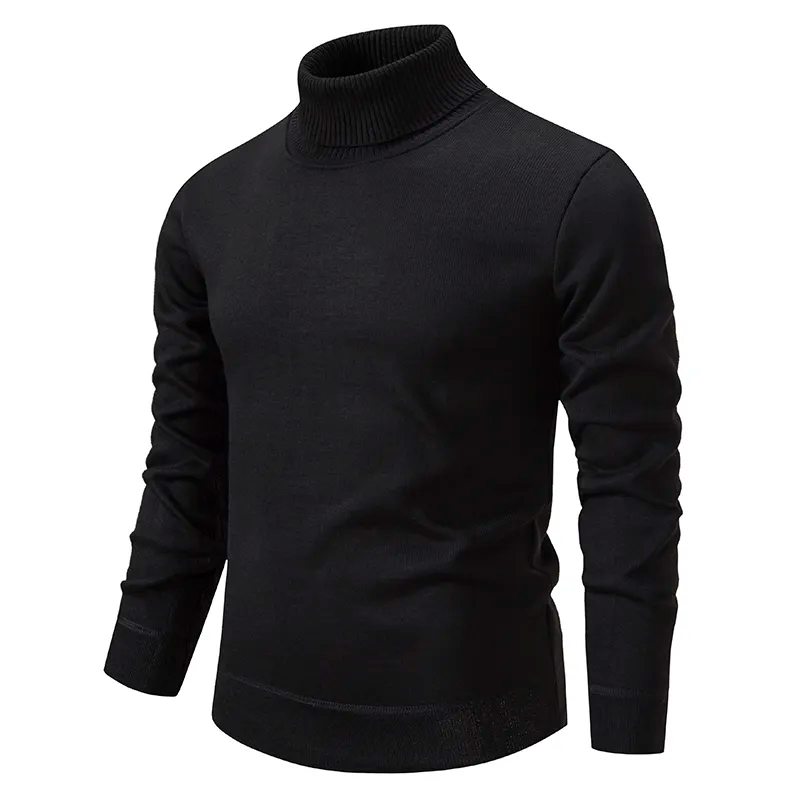 Men's Turtleneck Sweater Modern Turtleneck Sweater for Autumn and Winter