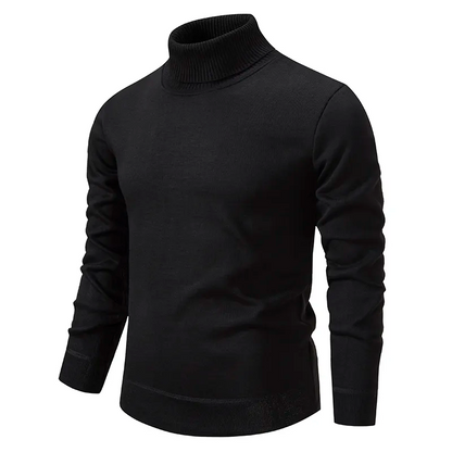 Men's Turtleneck Sweater Modern Turtleneck Sweater for Autumn and Winter
