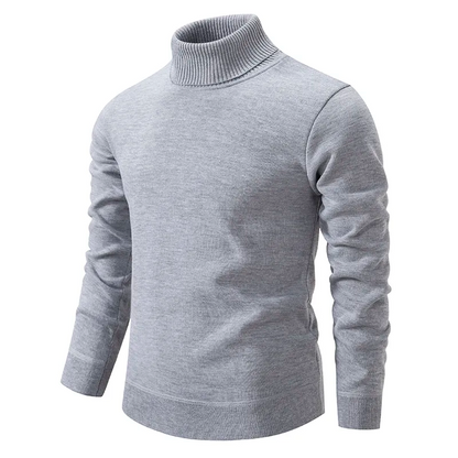 Men's Turtleneck Sweater Modern Turtleneck Sweater for Autumn and Winter