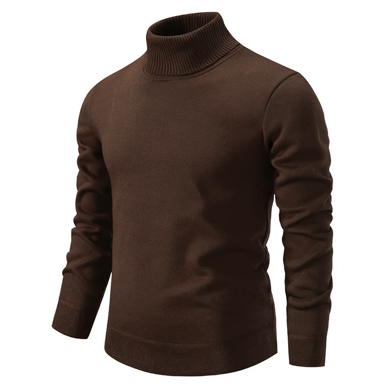 Men's Turtleneck Sweater Modern Turtleneck Sweater for Autumn and Winter