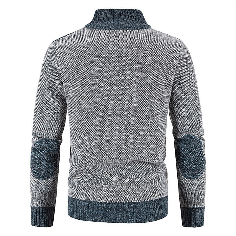 Men's Vest With Zipper Modern Cut Soft Inner Lining Synthetic Fibres