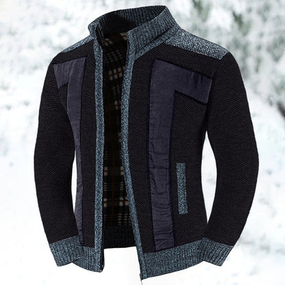 Men's Vest With Zipper Modern Cut Soft Inner Lining Synthetic Fibres
