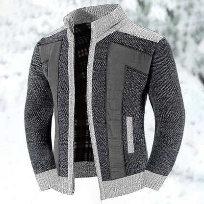 Men's Vest With Zipper Modern Cut Soft Inner Lining Synthetic Fibres