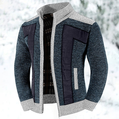 Men's Vest With Zipper Modern Cut Soft Inner Lining Synthetic Fibres