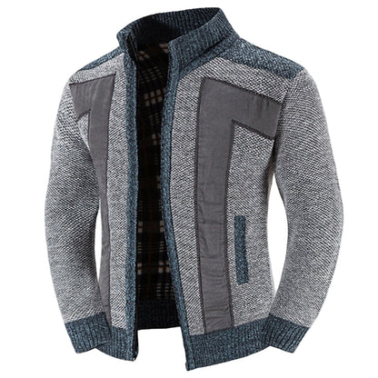 Men's Vest With Zipper Modern Cut Soft Inner Lining Synthetic Fibres