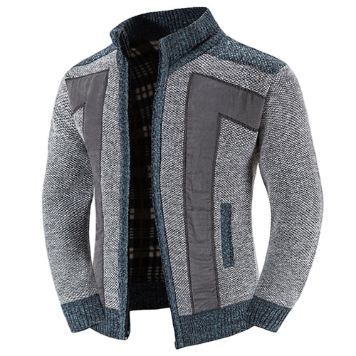 Men's Vest With Zipper Modern Cut Soft Inner Lining Synthetic Fibres