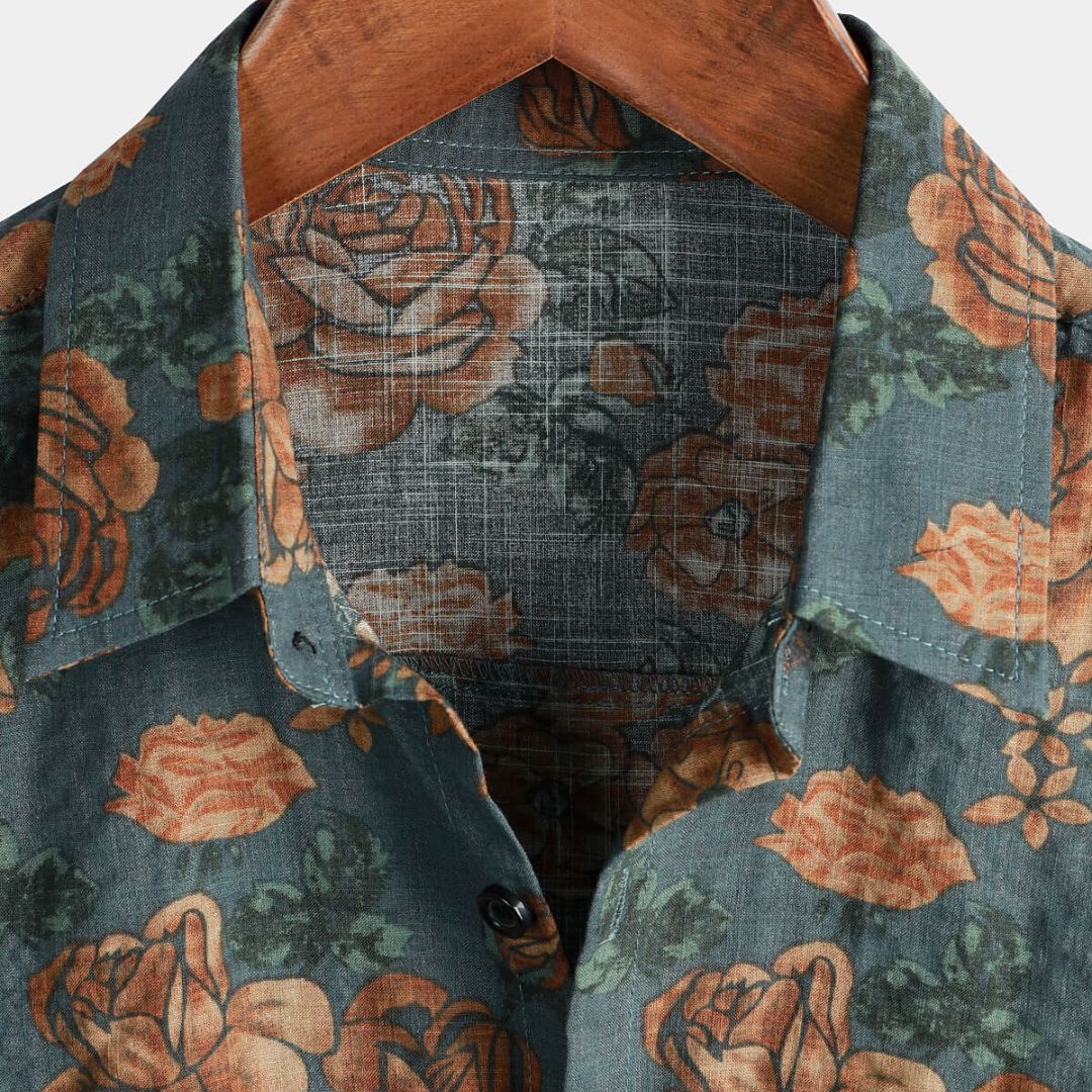 Men's Vintage Airy Short-Sleeved Polo