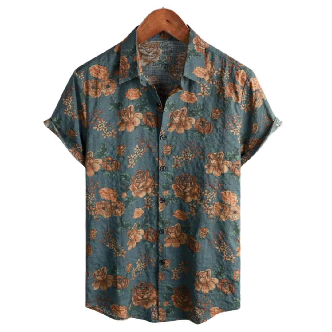 Men's Vintage Airy Short-Sleeved Polo