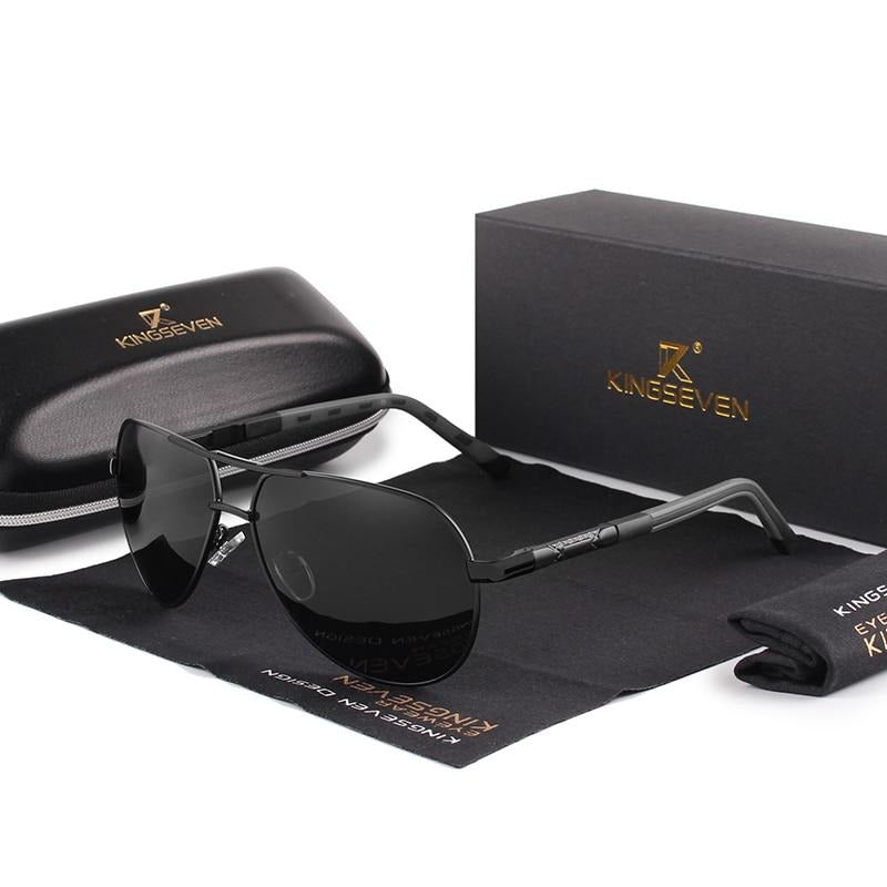 Men's Vintage Aluminium Polarised Sunglasses